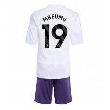 Manchester United Bryan Mbeumo #19 Bortedraktsett Barn 2025-26 Kortermet (+ korte bukser)